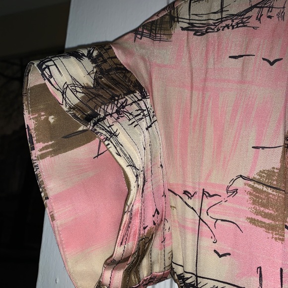 MAYLE DRESS ART PRINT WORK MIDI DRESS - Picture 5 of 8